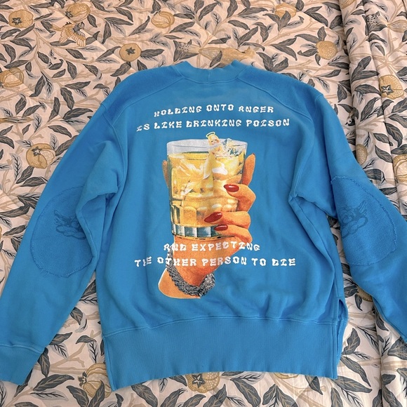 BOYS LIE Let It Go Sweatshirt Blue - Picture 5 of 6